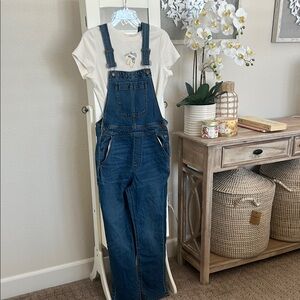 Blue Denim Overalls